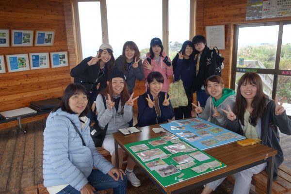 利尻島岬公園にて